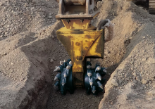 Cabezales refinadores de montaje Epiroc ER 1500x