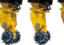 Cabezales refinadores de montaje Epiroc ERC 3000