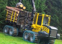 Cabezas tractoras (Forwarder) HSM 208 F 11 to Kombi