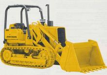 Cargadoras de orugas John Deere Construction 555 A