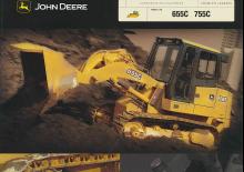 Cargadoras de orugas John Deere Construction 655 C