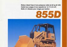 Cargadoras de orugas Case 855 D