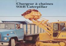 Cargadoras de orugas Caterpillar 931B
