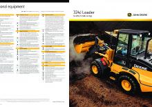 Cargadoras de ruedas John Deere Construction 324 J