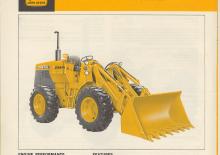Cargadoras de ruedas John Deere Construction 544 A