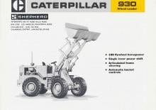 Cargadoras de ruedas Caterpillar 930