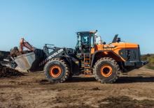 Cargadoras de ruedas Develon DL580-7
