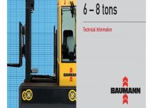 Carretillas elevadoras de carga lateral diesel Baumann BDX 60