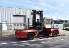 Carretillas elevadoras de carga lateral diesel Kalmar DFQ 80/21/40 D