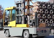 Carretillas elevadoras de carga lateral diesel Baumann HX 25/12/40