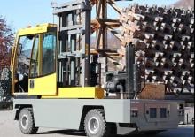 Carretillas elevadoras de carga lateral diesel Baumann HX 35/12/40