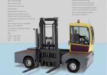 Carretillas elevadoras de carga lateral diesel Lancer LQ 80