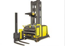 Carretillas elevadoras de carga lateral eléctricas OM-Pimespo Dual 13-3