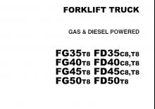 Carretillas elevadoras de gas TCM FG 40 T 8