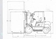 Carretillas elevadoras de gas Patria PFG 25 TH 1