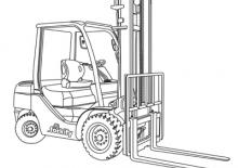 Carretillas elevadoras diesel Toyota 62-6 FD 30