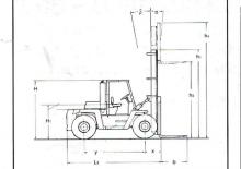 Carretillas elevadoras diesel Clark C 500-yb-135 D