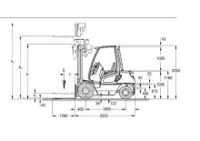 Carretillas elevadoras diesel Jungheinrich DFG 20 AS