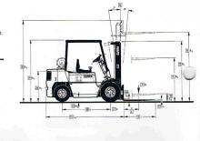 Carretillas elevadoras diesel Clark DPM 20