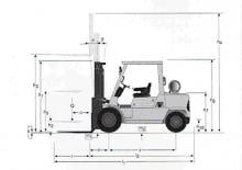 Carretillas elevadoras diesel Mitsubishi FD 45 T