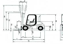 Carretillas elevadoras diesel Nuova Detas Sherpa 20