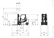 Carretillas elevadoras diesel Nuova Detas Sherpa 25