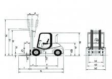 Carretillas elevadoras diesel Nuova Detas Sherpa 50
