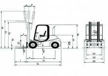 Carretillas elevadoras diesel Nuova Detas Sherpa 60