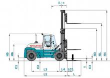 Carretillas elevadoras diesel Konecranes SMV 25-1200 B