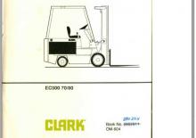 Carretillas elevadoras eléctricas Clark EC 500 80