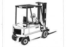 Carretillas elevadoras eléctricas Clark ECM 20 N