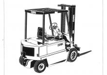 Carretillas elevadoras eléctricas Clark ECM 25 N