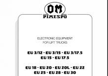 Carretillas elevadoras eléctricas OM-Pimespo EU 25