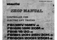 Carretillas elevadoras eléctricas Komatsu FB 13 MV 1 E