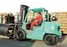 Carretillas elevadoras de gas Mitsubishi FG55N