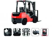 Carretillas elevadoras de gas Toyota 02-8 FGF 30 