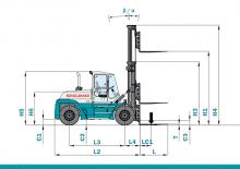 Carretillas elevadoras diesel Konecranes SMV 20-1200 B