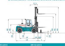 Carretillas elevadoras diesel Konecranes SMV 32-1200 Ro/Ro