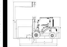 Carretillas elevadoras diesel DanTruck 3430 DY