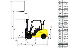 Carretillas elevadoras diesel Hyundai 40 D 9 A