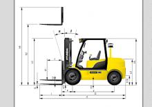 Carretillas elevadoras diesel Hyundai 50 DA 7 E