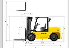 Carretillas elevadoras diesel Hyundai 70 DS 7 E