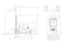 Carretillas elevadoras diesel DanTruck 9476 Power +