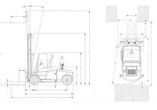 Carretillas elevadoras diesel DanTruck 9676 Power +