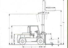Carretillas elevadoras diesel Clark C 500-y-135 D