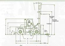 Carretillas elevadoras diesel Clark C 500-y-300 D