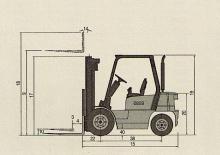 Carretillas elevadoras diesel Doosan D 20 S 3