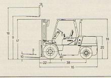 Carretillas elevadoras diesel Doosan D 45 S(C) 2