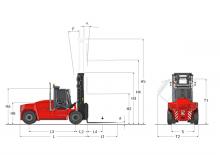 Carretillas elevadoras diesel Kalmar DCG 127-6