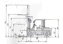 Carretillas elevadoras diesel Nissan DF 05 A 50 U